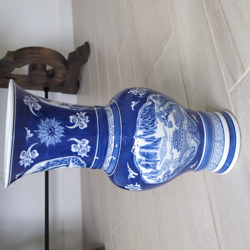 Seymour Mann China Blue Vase